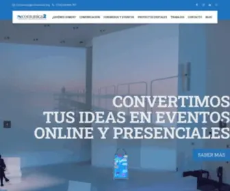 Comunica2.org(Comunicación y Organización de Congresos y Eventos) Screenshot