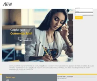 Comunicaamil.com.br(Comunica Amil) Screenshot