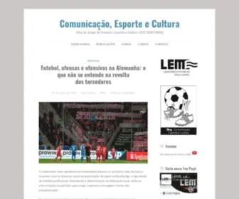 Comunicacaoeesporte.com(Comunicação) Screenshot