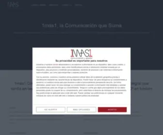 Comunicacion1Mas1.com(1mas1 Comunicacion) Screenshot