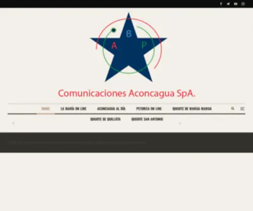 Comunicacionesaconcagua.cl(Comunicacionesaconcagua) Screenshot