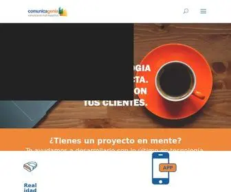 Comunicagenia.com(Comunicación multidispostivo) Screenshot