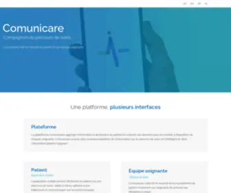 Comunicare.be(Compagnon du parcours de soins) Screenshot