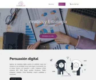 Comunicare.es(Agencia de marketing digital en Madrid) Screenshot