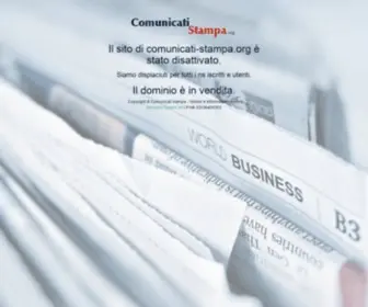 Comunicati-Stampa.org(Comunicati stampa) Screenshot