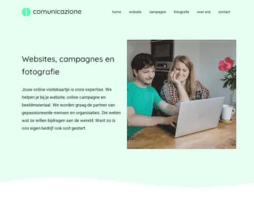 Comunicazione.nl(Jouw online visitekaartje) Screenshot