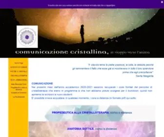 Comunicazionecristallina.org(COMUNICAZIONE CRISTALLINA) Screenshot