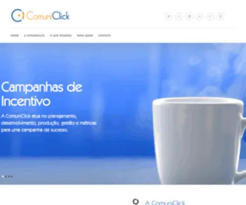 Comuniclick.com.br(Soluções) Screenshot