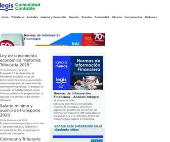 Comunidadcontable.com(Comunidad Contable) Screenshot