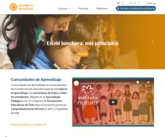 Comunidaddeaprendizaje.com.es(Comunidades de Aprendizaje) Screenshot