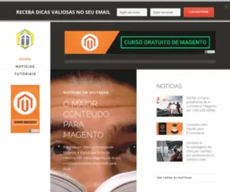 Comunidademagento.com.br(Comunidade Magento) Screenshot