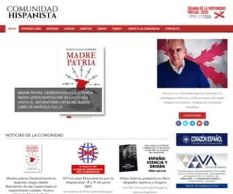 Comunidadhispanista.com(COMUNIDAD HISPANISTA de Patricio Lons) Screenshot