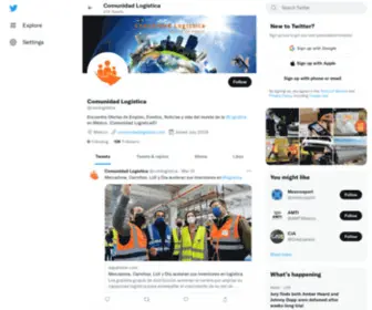 Comunidadlogistica.com(Logística) Screenshot