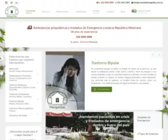 Comunidadmargaritas.com.mx(Hospital Psiquiátrico Ciudad de México) Screenshot