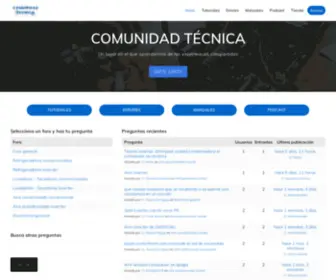 Comunidadtecnica.com(Todo lo que necesitas saber para reparar tarjetas electrónicas de equipos de) Screenshot