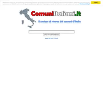 Comuniitaliani.it(COMUNI ITALIANI .IT) Screenshot