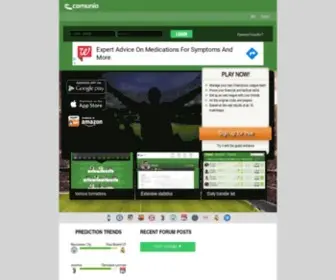 Comunio-CL.com(Fussball-Manager COMUNIO, Managerspiel, Fußballmanager) Screenshot