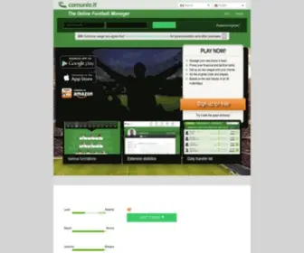 Comunio.it(Fussball-Manager COMUNIO, Managerspiel, Fußballmanager) Screenshot