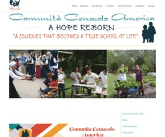 Comunitacenacolo.it(Comunità Cenacolo) Screenshot