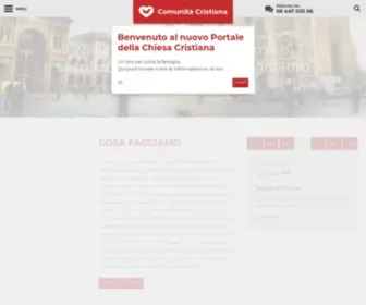 Comunitacristianadss.it(Comunità Cristiana) Screenshot