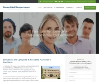 Comunitadirecupero.com(Comunità) Screenshot