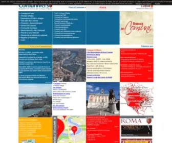 Comuniverso.it(Il motore di ricerca dei Comuni italiani) Screenshot