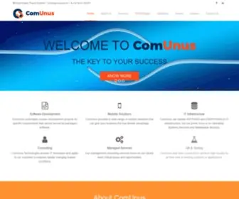 Comunus.in(ComUnus COMUNUS TECHNOLOGIES PRIVATE LIMITED) Screenshot
