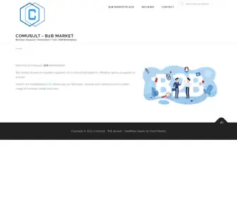 Comusult.com(B2B Market) Screenshot