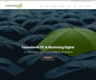 Comusys.com(Tecnología) Screenshot