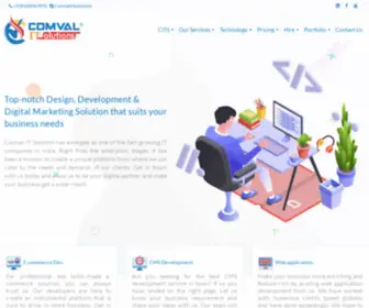 Comvalitsolutions.com(Comval IT Solutions) Screenshot