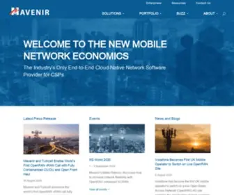 Comverse.com(Mavenir's Network Architecture) Screenshot