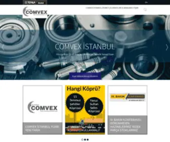 Comvexistanbul.com(Comvex İstanbul) Screenshot