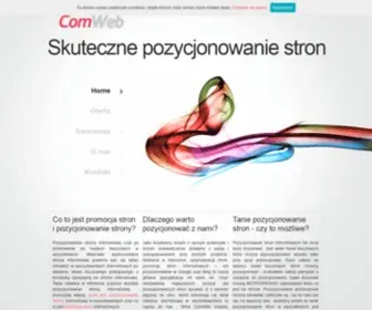 Comweb.pl(Reklama internetowa) Screenshot