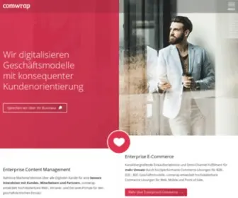 Comwrap.com(Ihr Digitalberater mit konsequenter Kundenorientierung) Screenshot