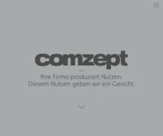 ComZept.com(Identity and Technology) Screenshot