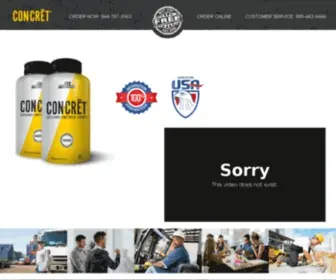 Con-Cret.com(ProMera Sports) Screenshot