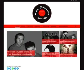 Con2Bemolesradio.com(Con 2 Bemoles Radio: Programa musical ¡Bienvenidos) Screenshot