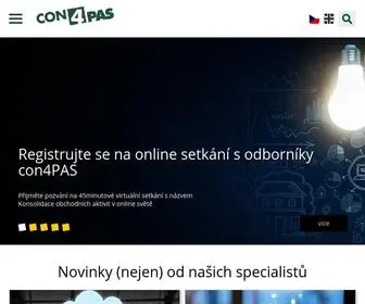 Con4Pas.cz(Con4PAS ...smooth business flow) Screenshot