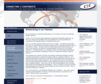 Con5Con.com(Connecting 5 Continents) Screenshot