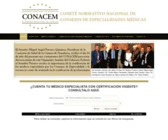 Conacem.org.mx(Conacem) Screenshot