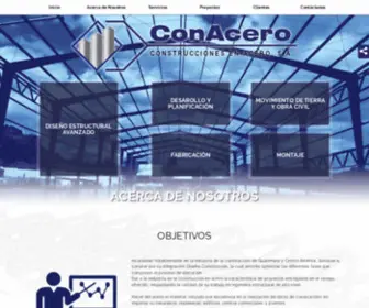 Conacero.com.gt(Bienvenido a Conacero) Screenshot