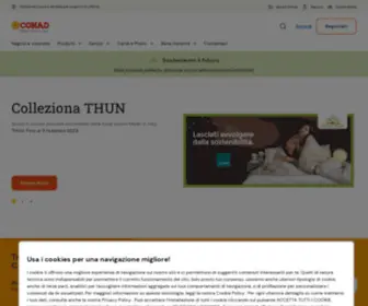 Conad.it(Il sito ufficiale dedicato ai nostri clienti) Screenshot