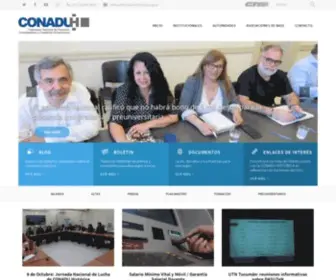 Conaduhistorica.org.ar(Conadu Historica) Screenshot