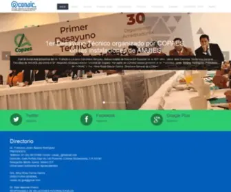 Conaic.net(Consejo Nacional de Acreditación en informática y Computación A.C) Screenshot