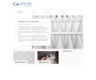 Conairindustries.com(Con-Air) Screenshot