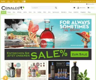 Conalco.de(Spirituosen online kaufen) Screenshot