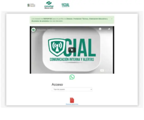 Conalepdigital.com(Cial) Screenshot