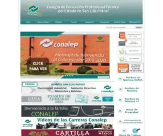 Conalepslp.edu.mx(Conalep SLP) Screenshot
