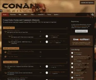 Conanexiles.zone(Conan Exiles Forum und Community (Deutsch)) Screenshot
