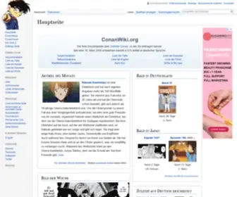 Conanwiki.org(Dein Detektiv Conan) Screenshot
